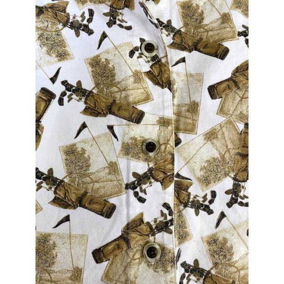 Vintage Line Up Womens Sleeveless Collared Golf Vest Sz L - Picture 8 of 9